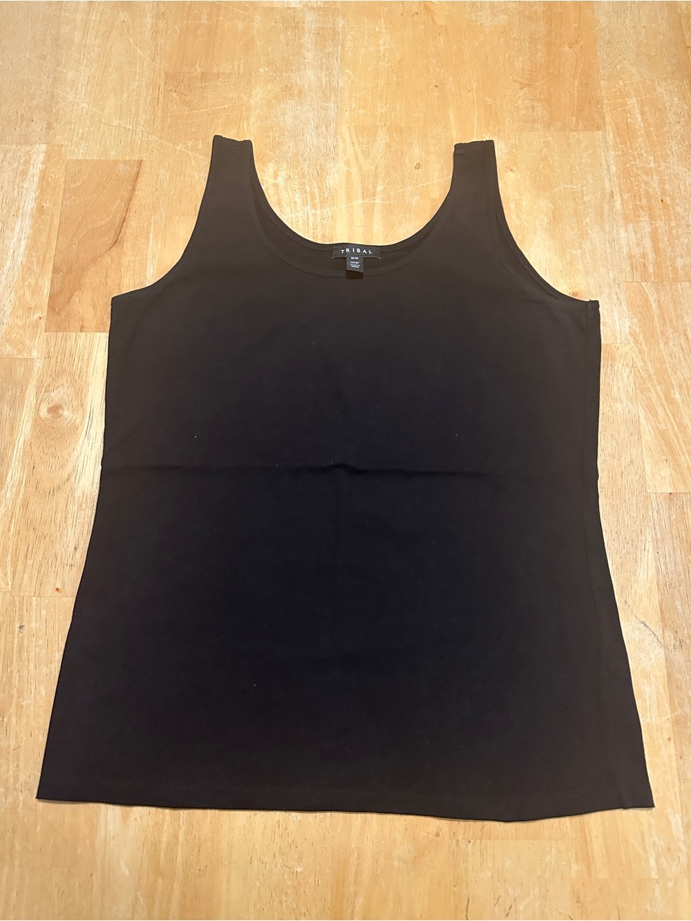 Classic Black tank top, Tribal, like new